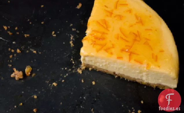 Tarta de Queso Ricotta con Vainilla y Naranja