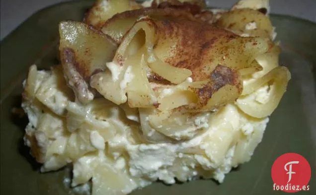 Tarta de Queso con Chispas de Chocolate y Masa para Galletas