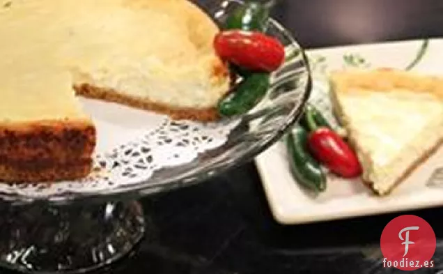 Tarta de Queso con Lima y Jalapeño