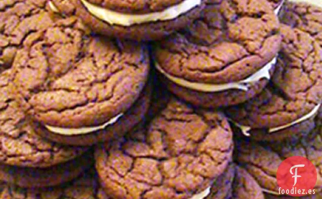 Galletas de Sándwich de Chocolate Caseras