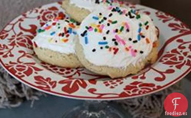Pasteles de Galletas Grandes y Suaves de Azúcar