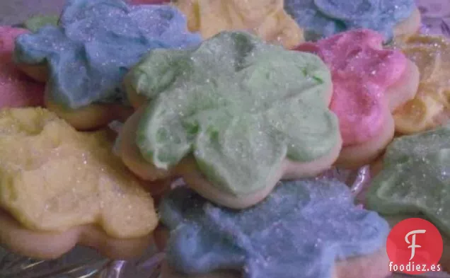 Galletas de Azúcar de Almendras Heladas