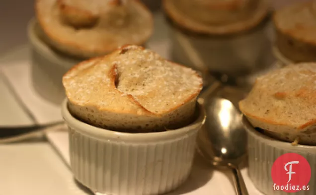 Soufflés de Pastel de Frutas