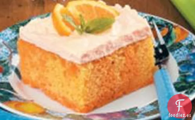 Pastel de Crema de Naranja