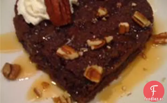 Corazones de Brownie de Caramelo