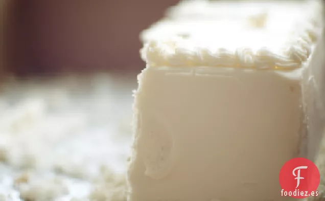 Pastel Blanco Sin Huevo