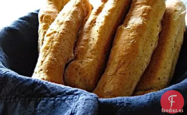 Palitos de Pan Italianos Saludables o Corteza de Pizza