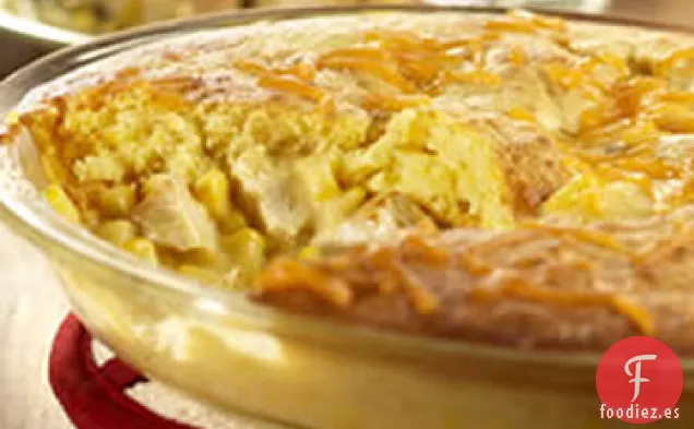 Pastel de Pollo con Pan de Maíz