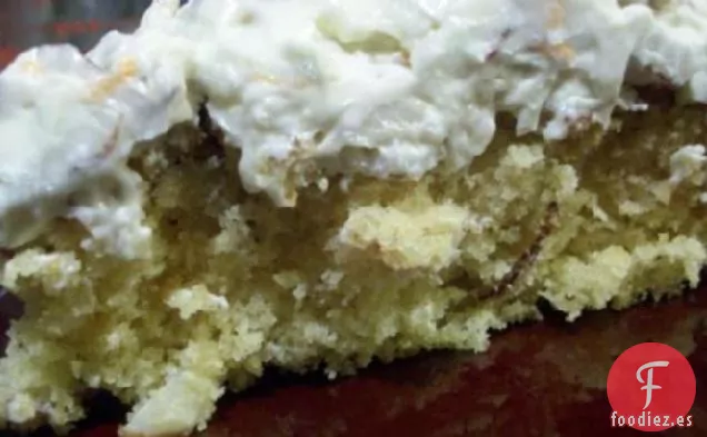 Pastel Crujiente de Naranja