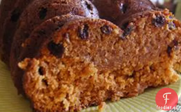 Pastel de Pasas de Uva y Especias