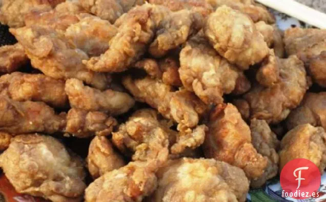 Karaage de Pollo (Nuggets de Pollo Japoneses) - Japonesa Recetas