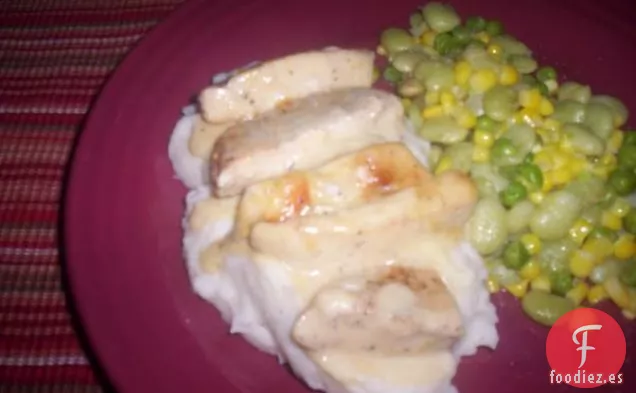 Pollo a la Crema
