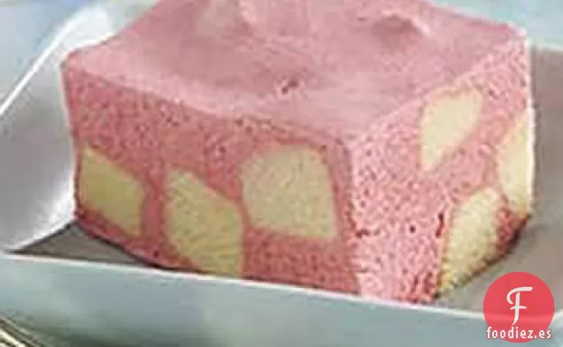 Cuadrados de Pastel de Frambuesa Congelados