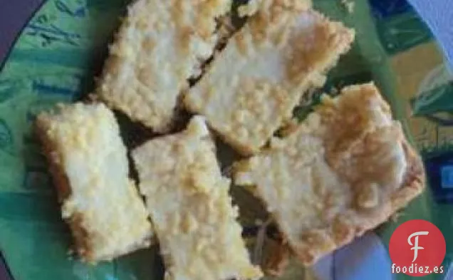 Barras de Queso Crema de Limón