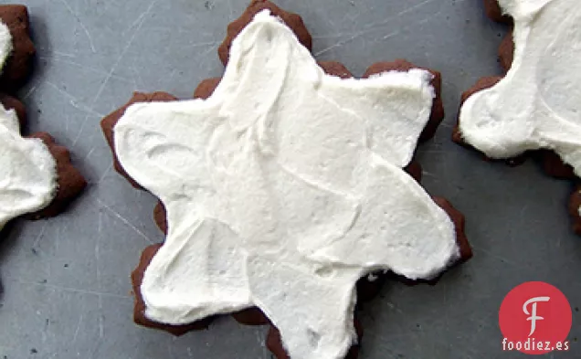 Copos de Nieve de Pan de Jengibre