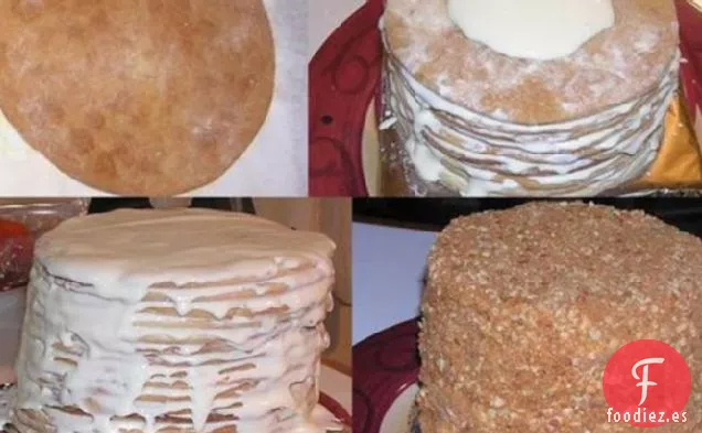 Pastel de Miel Ruso de 15 Capas