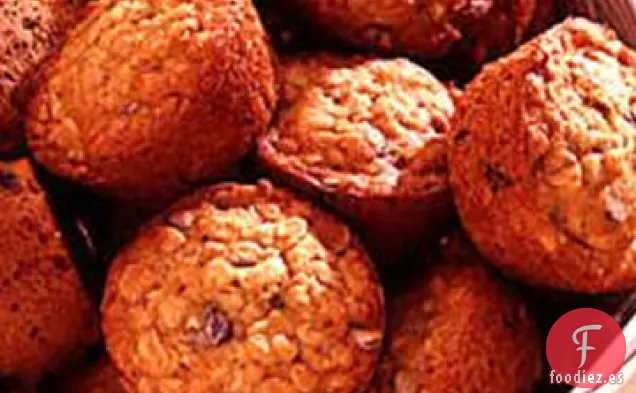 Muffins de Avena con Chispas de Chocolate