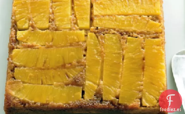 Pastel de Piña Al Revés Ligero