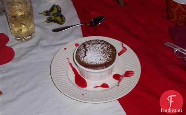 Soufflés de Chocolate Individuales