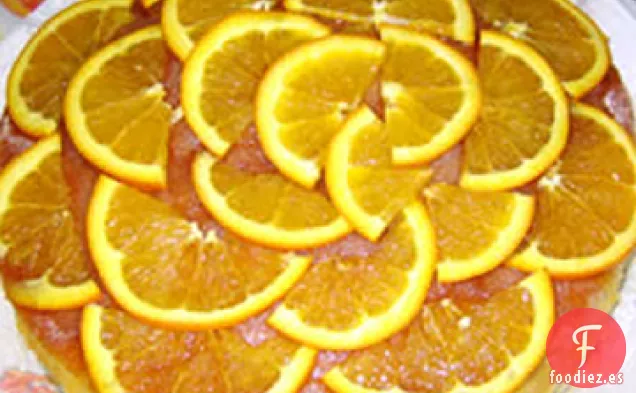 Pastel de Naranja para Besarme