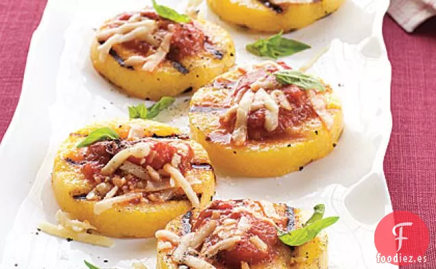 Pasteles de Polenta a La Parrilla