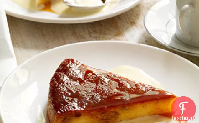 Pastel de Sémola con Tapa de Caramelo