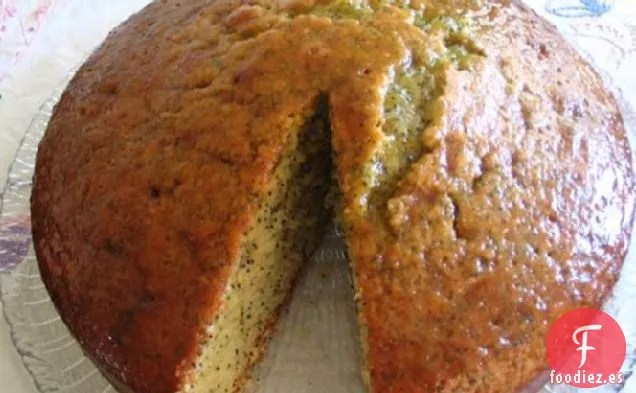Pastel de Semillas de Amapola de Naranja de Levana
