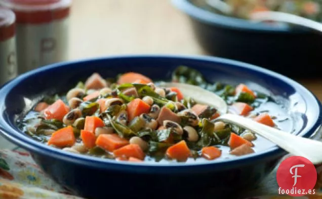 Sopa de Guisantes de ojos negros