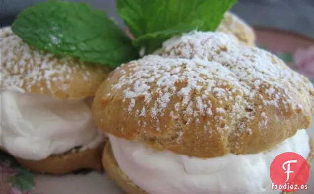 Bollos de Crema (Cáscara de Hojaldre de Choux)