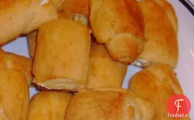 Mini Rollos de Queso Crema