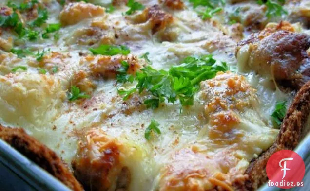 Cazuela de Desayuno de Media Luna de Salchicha