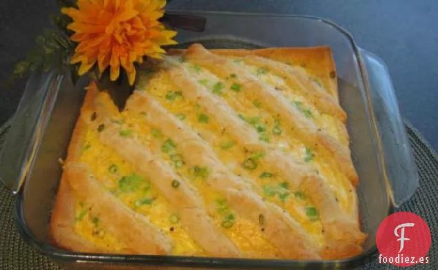 Cazuela De Huevo Creciente Con Jamón