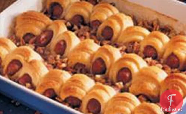 Rollos de Salchichas Dulces