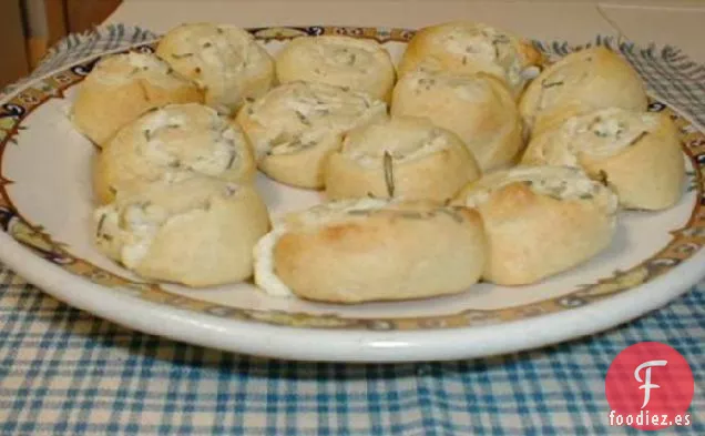 Torbellinos de Romero a la Parmesana y Ajo