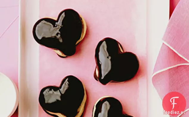 Corazones de Chocolate Eclair