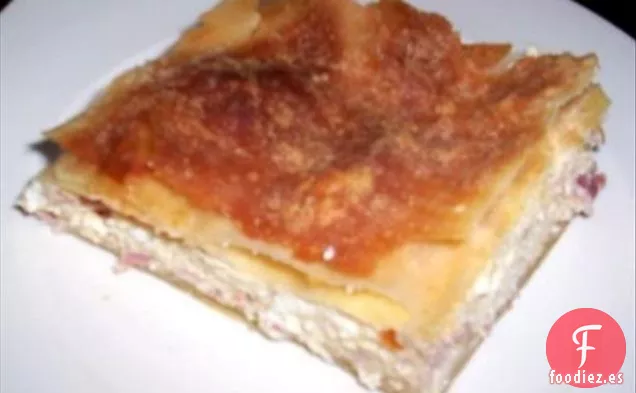 Pastel de Carne con Masa Filo