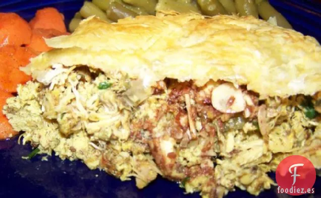 Bisteeya o Pastel de Pollo Marroquí