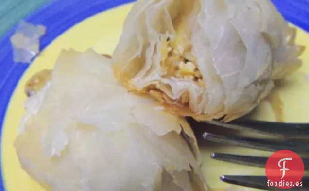 Rollos de Pollo Picantes