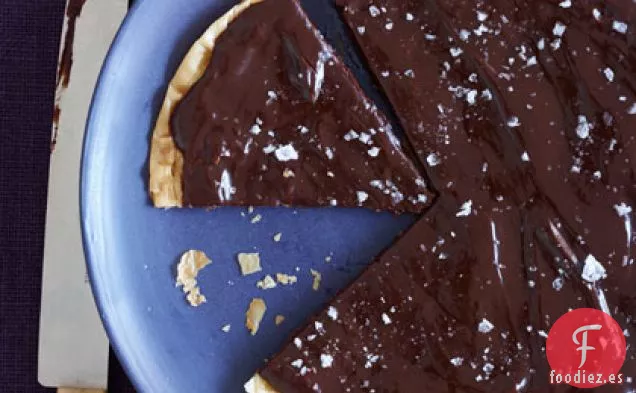 Tarta de Caramelo con Sal de Chocolate