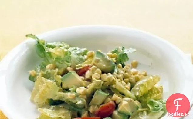 Ensalada Romana, Aguacate Y Maíz