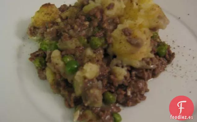 Pastel con Puré de Papas