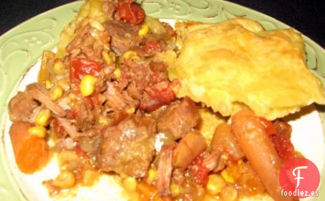Pastel de Estofado de Carne de Res