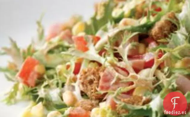 Ensalada de Jamón Ahumado y Maíz