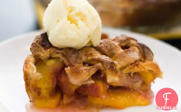 Pastel de Melocotón Clásico