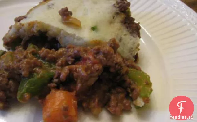 Pastel de Venado y Verduras (de cazador) 