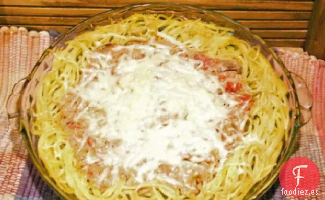 Pastel de Espaguetis