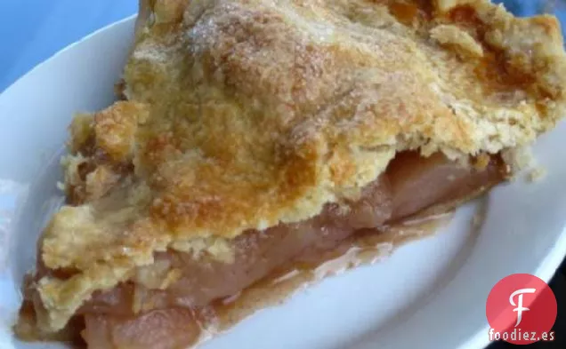 Pastel de Sidra de Manzana con Tapa