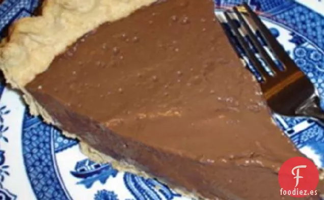 Pastel de Crema de Chocolate sin Azúcar (Diabético)