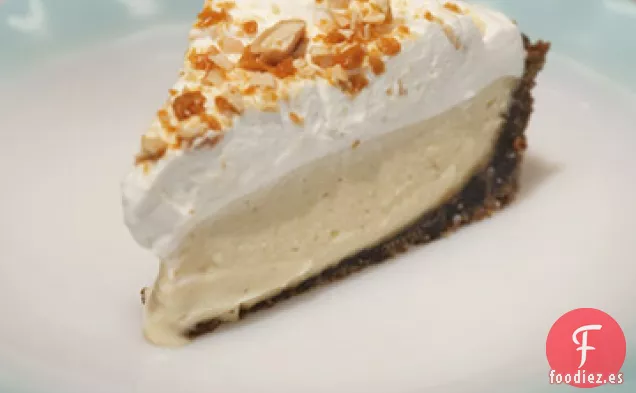 Pastel de Crema de Caramelo con Corteza de Jengibre