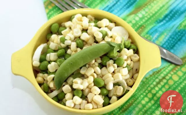 Ensalada de Guisantes y Maíz Dulce